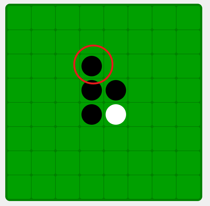 Example of a valid move